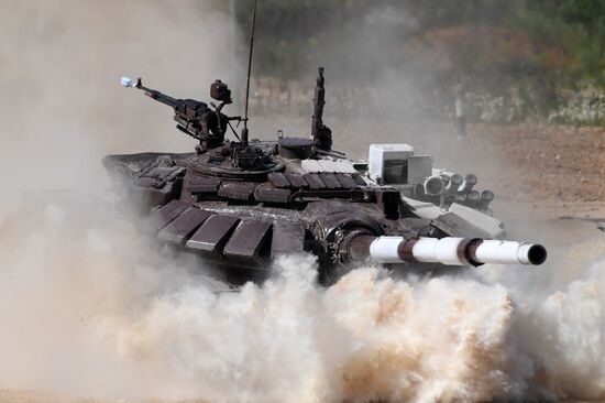 Tank Biathlon: Individual Race competition. Stage one. Day nine