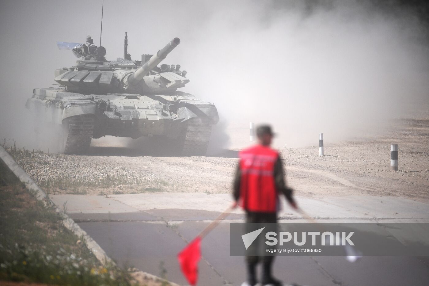 Tank Biathlon: Individual Race competition. Stage one. Day nine