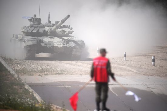 Tank Biathlon: Individual Race competition. Stage one. Day nine