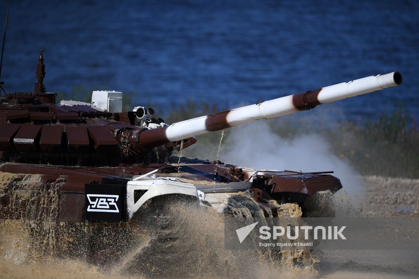 Tank Biathlon: Individual Race competition. Stage one. Day nine