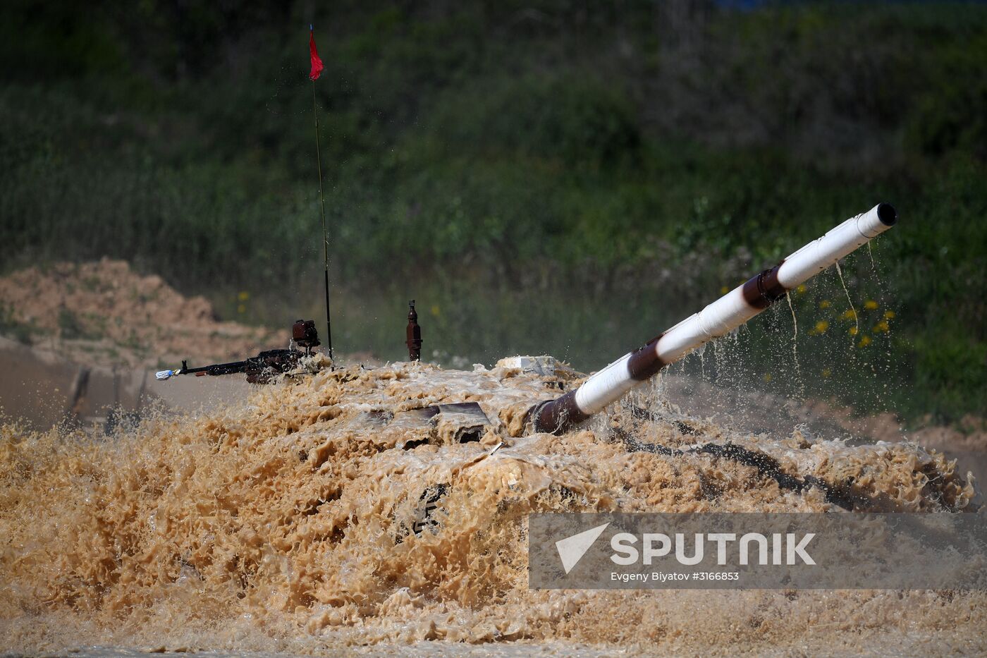 Tank Biathlon: Individual Race competition. Stage one. Day nine