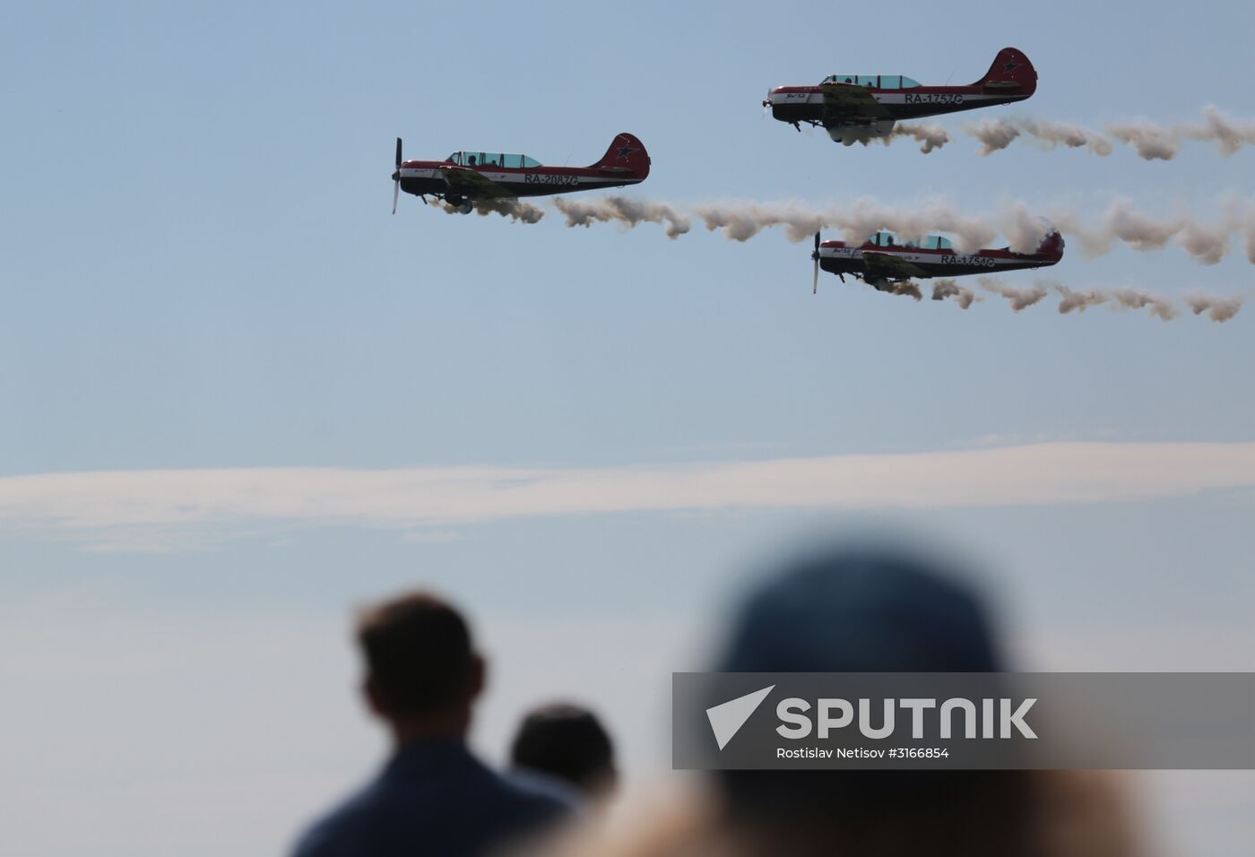 Air show in Novosibirsk Region