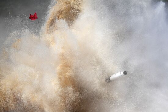 Tank Biathlon: Individual Race competition. Stage one. Day nine