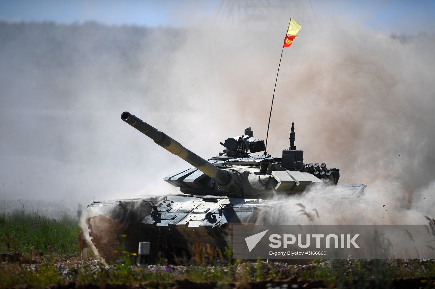 Tank Biathlon: Individual Race competition. Stage one. Day nine