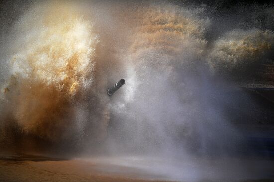 Tank Biathlon: Individual Race competition. Stage one. Day nine