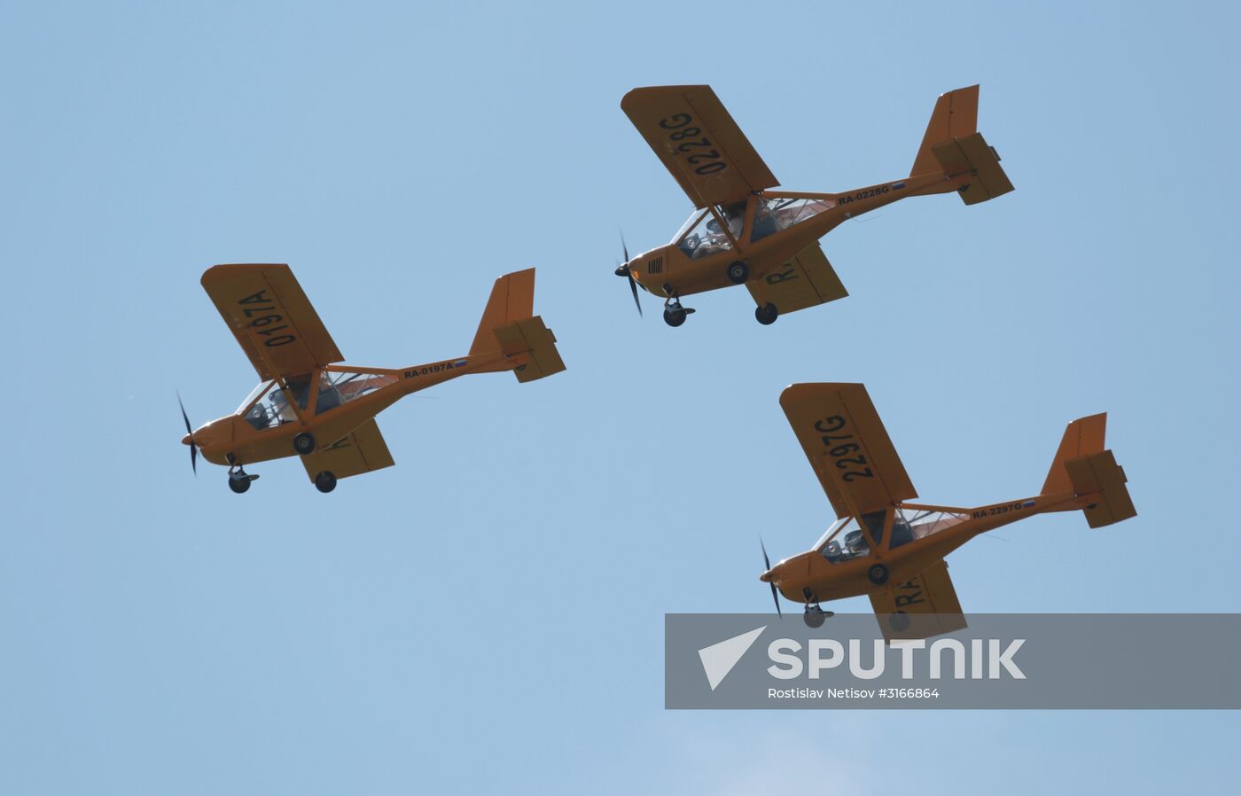 Air show in Novosibirsk Region