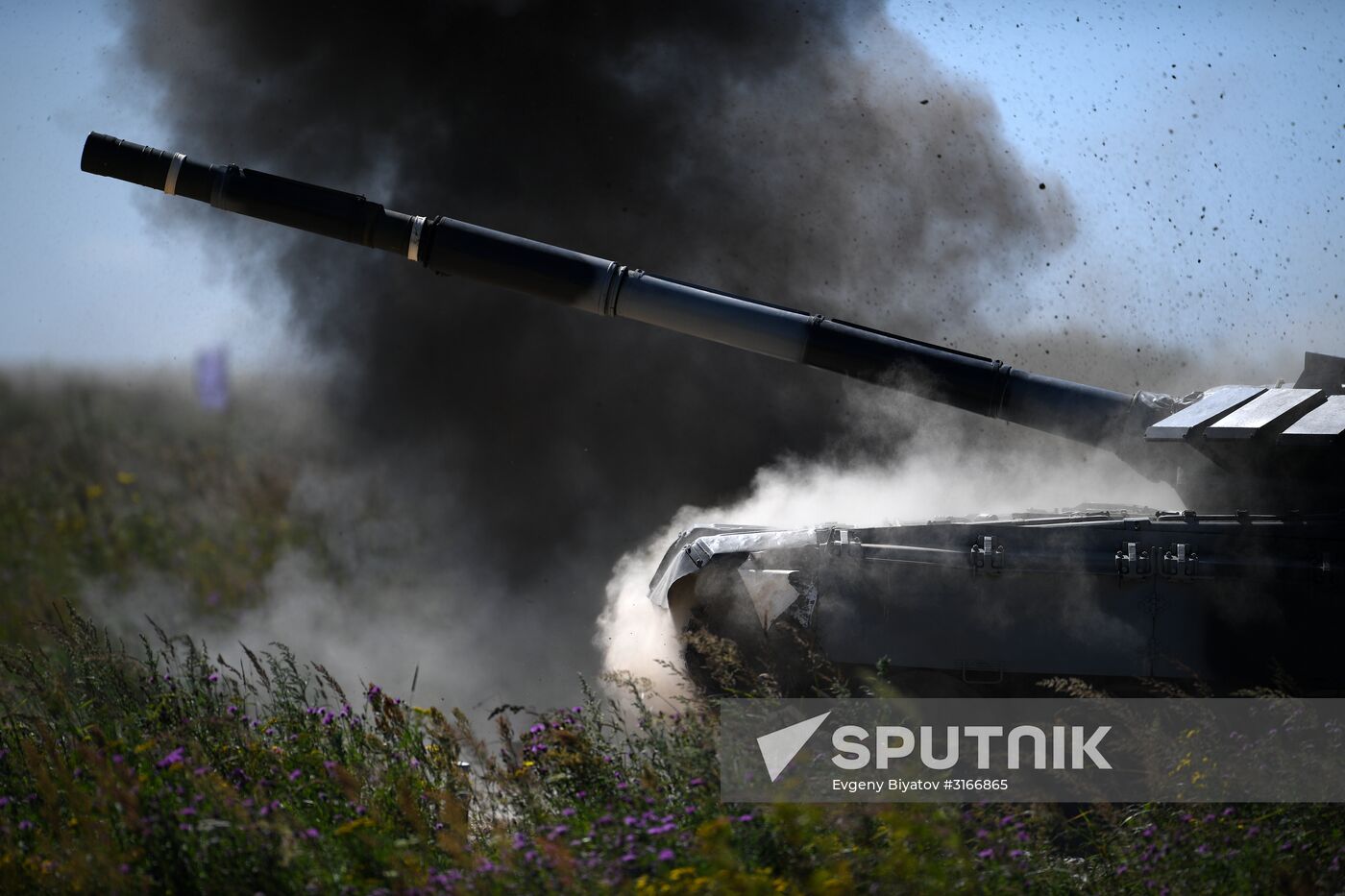 Tank Biathlon: Individual Race competition. Stage one. Day nine