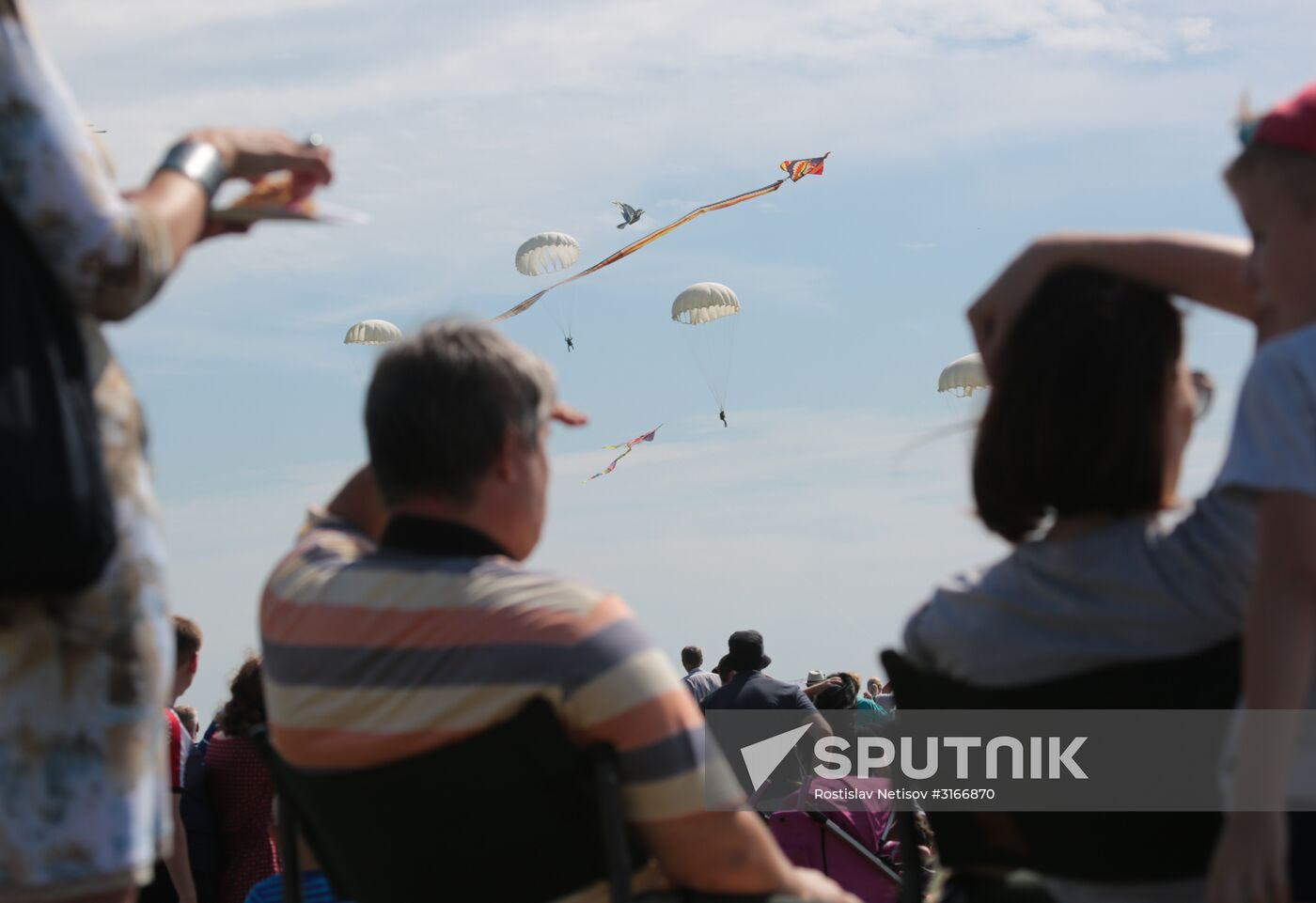 Air show in Novosibirsk Region