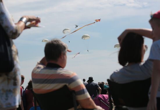 Air show in Novosibirsk Region