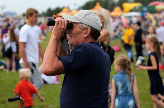 Air show in Novosibirsk Region