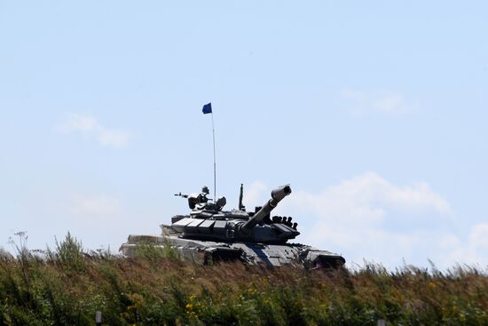 Tank Biathlon: Individual Race competition. Stage one. Day nine