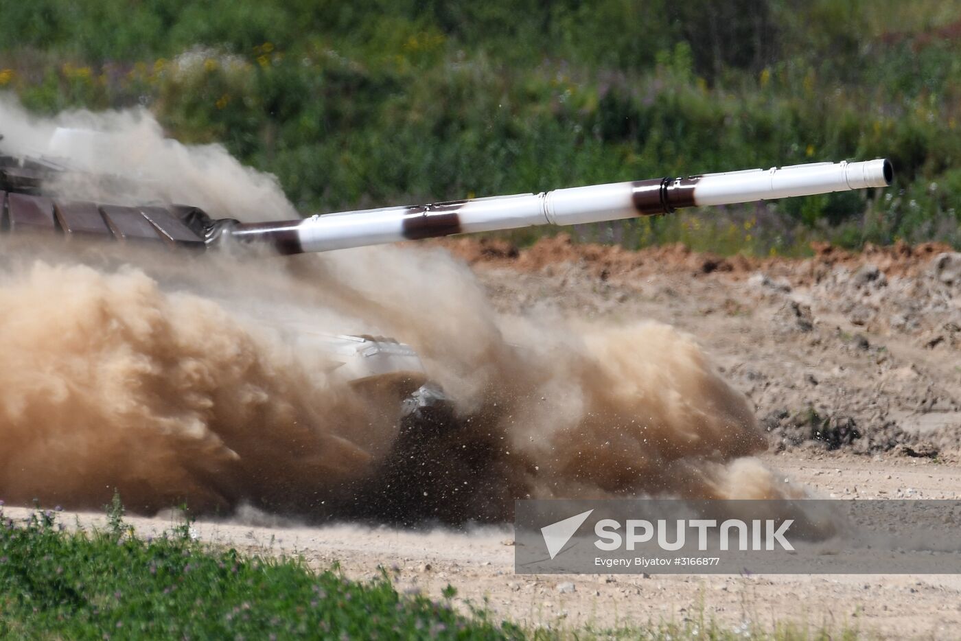 Tank Biathlon: Individual Race competition. Stage one. Day nine