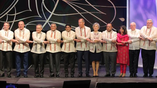 Russian Foreign Minister Sergei Lavrov visits Philippines
