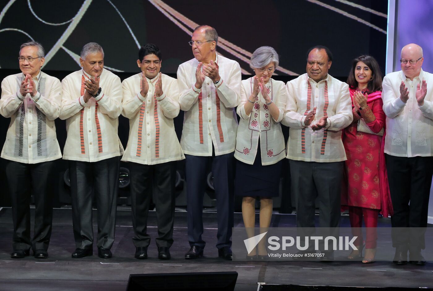 Russian Foreign Minister Sergei Lavrov visits Philippines