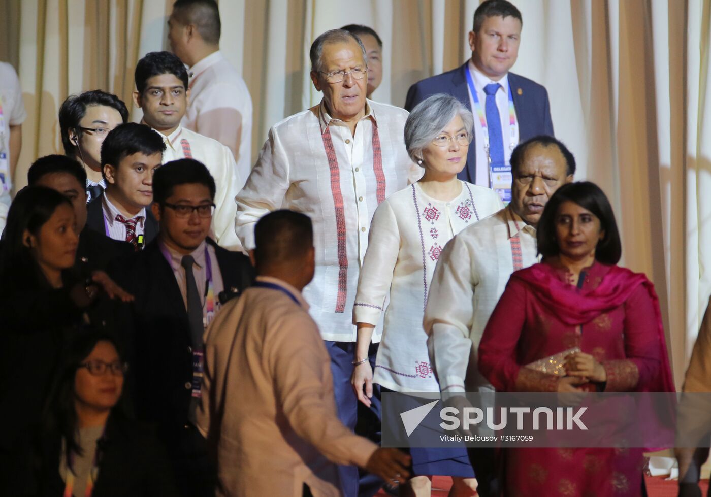 Russian Foreign Minister Sergei Lavrov visits Philippines