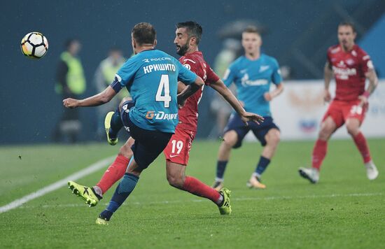 Russian Football Premier League. Zenit vs. Spartak
