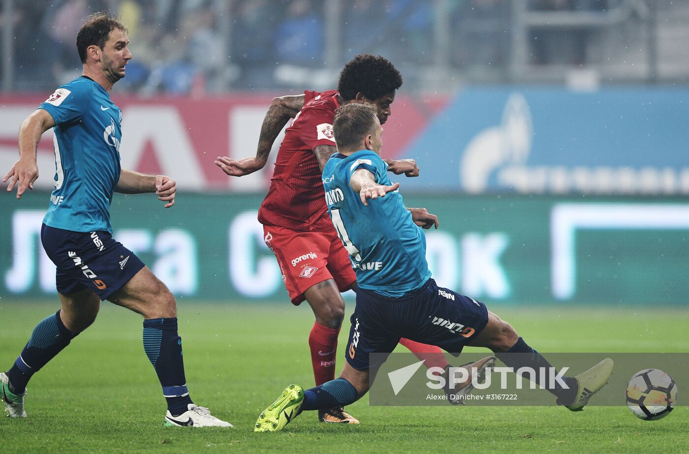 Russian Football Premier League. Zenit vs. Spartak