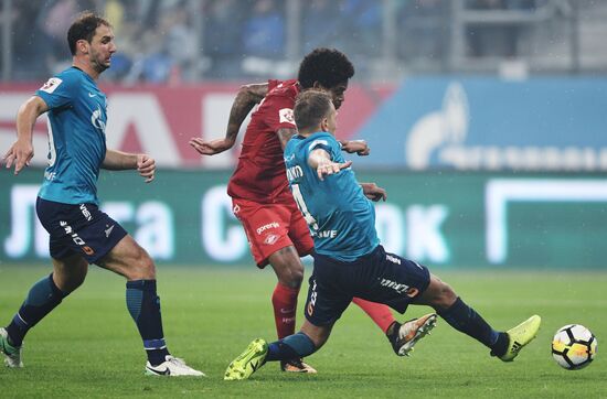 Russian Football Premier League. Zenit vs. Spartak