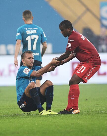 Russian Football Premier League. Zenit vs. Spartak