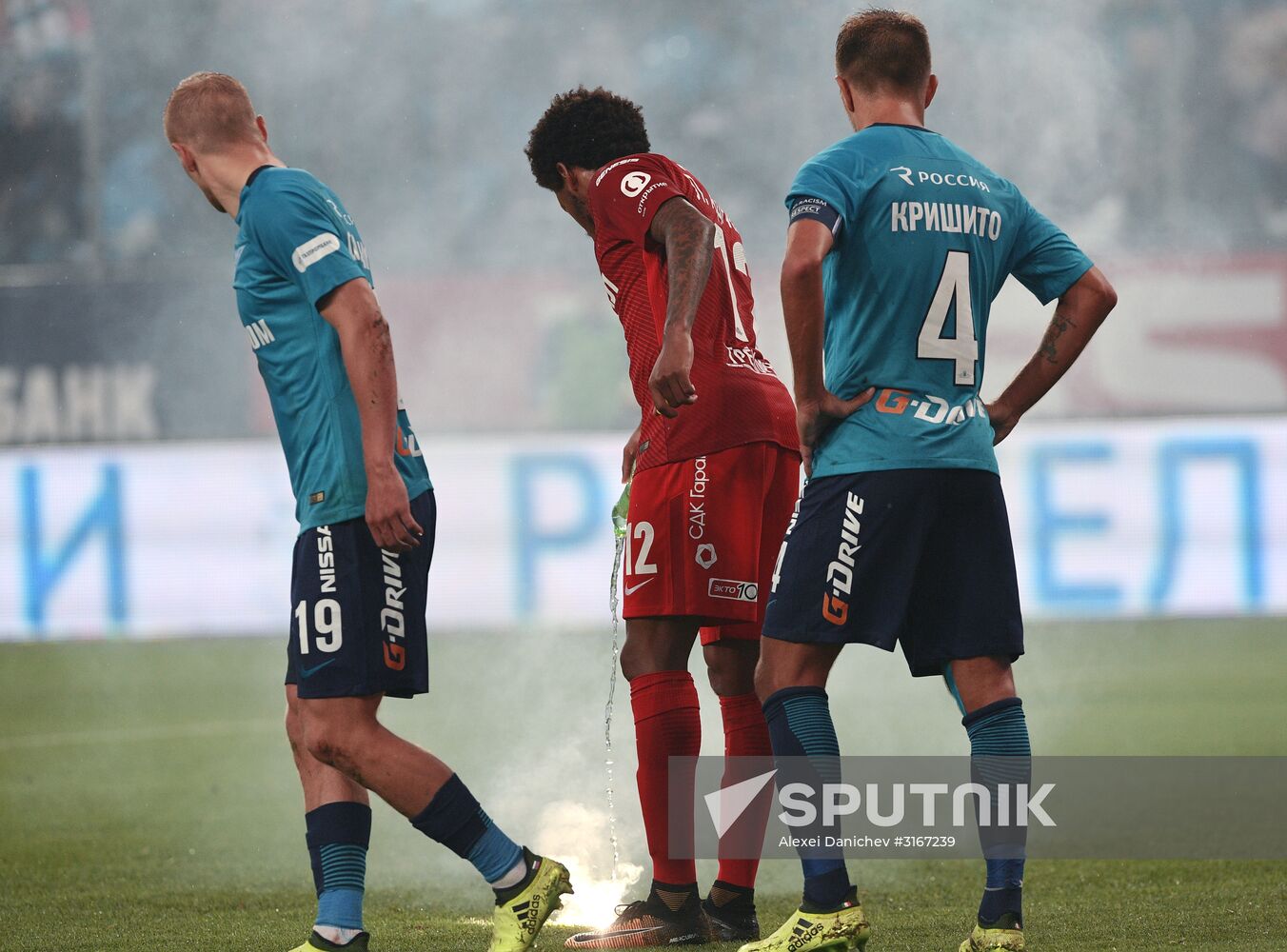 Russian Football Premier League. Zenit vs. Spartak