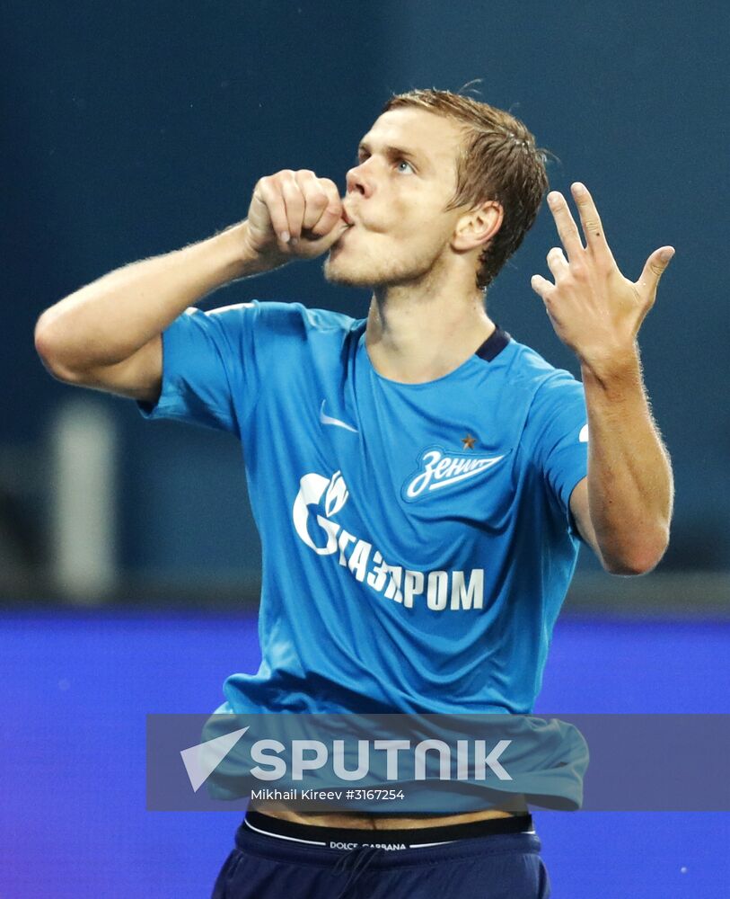 Russian Football Premier League. Zenit vs. Spartak