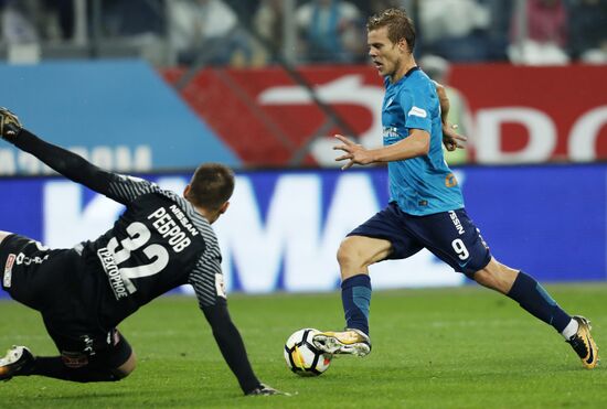 Russian Football Premier League. Zenit vs. Spartak