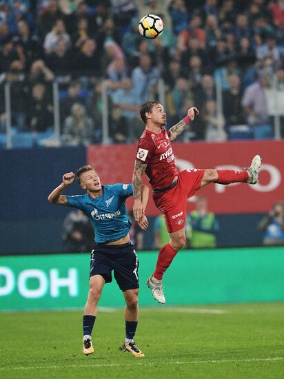 Russian Football Premier League. Zenit vs. Spartak