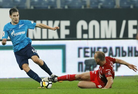 Russian Football Premier League. Zenit vs. Spartak