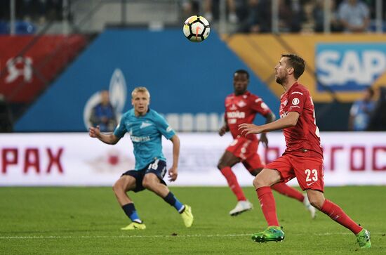 Russian Football Premier League. Zenit vs. Spartak