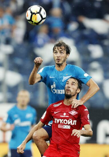Russian Football Premier League. Zenit vs. Spartak