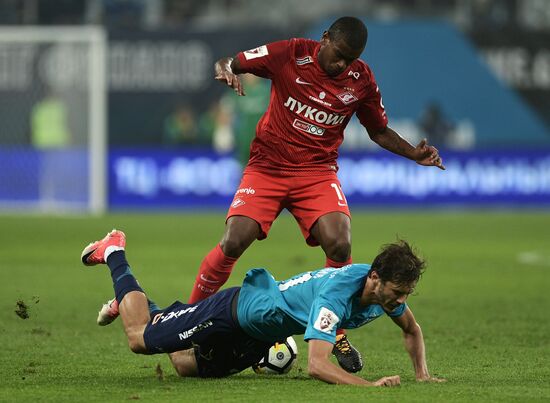 Russian Football Premier League. Zenit vs. Spartak