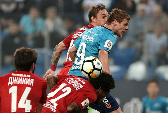 Russian Football Premier League. Zenit vs. Spartak