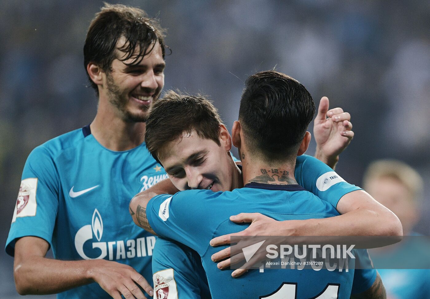 Russian Football Premier League. Zenit vs. Spartak