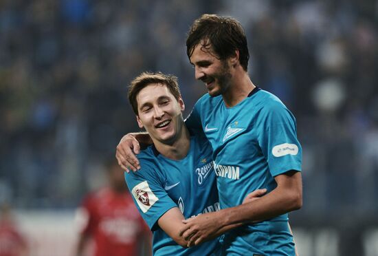 Russian Football Premier League. Zenit vs. Spartak