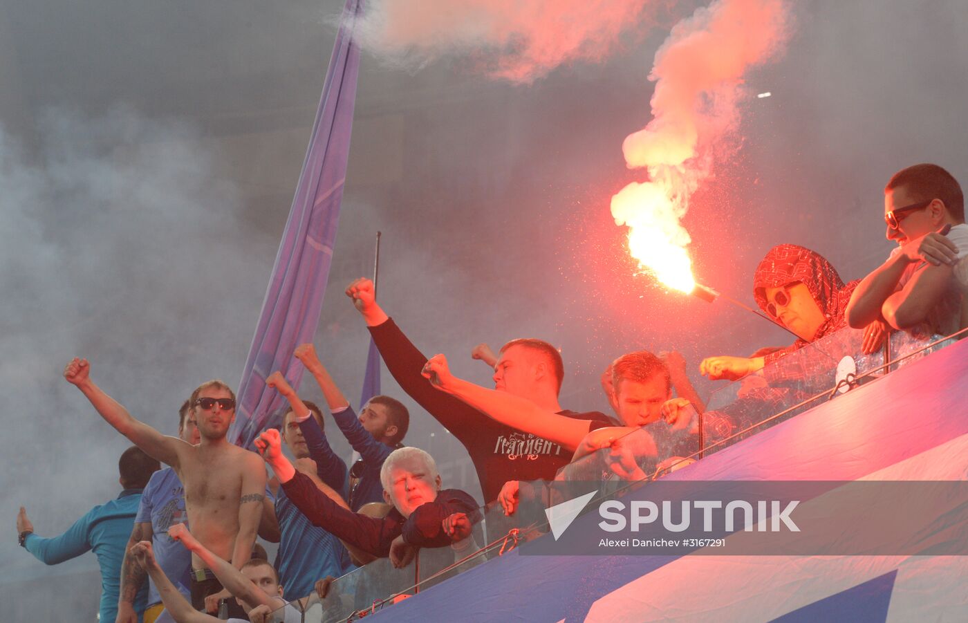 Russian Football Premier League. Zenit vs. Spartak