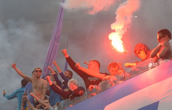 Russian Football Premier League. Zenit vs. Spartak