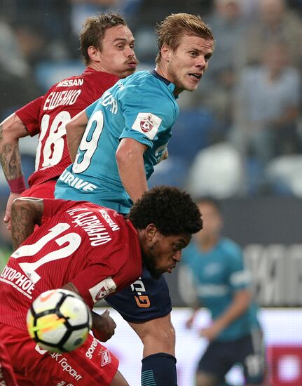 Russian Football Premier League. Zenit vs. Spartak