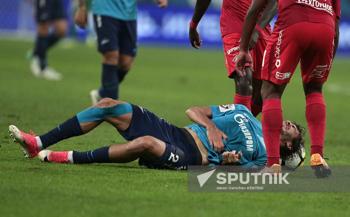 Russian Football Premier League. Zenit vs. Spartak