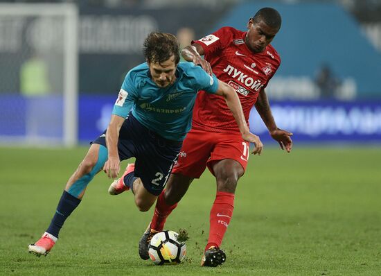 Russian Football Premier League. Zenit vs. Spartak