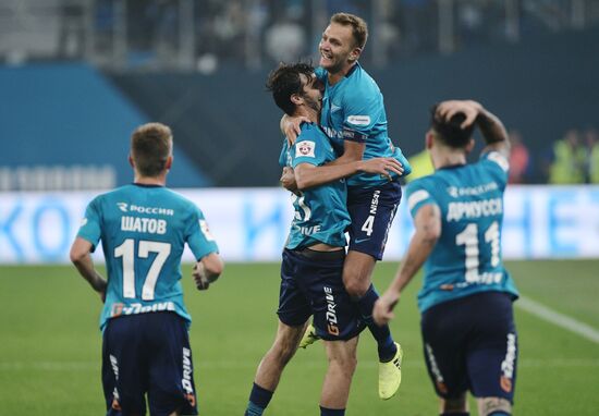 Russian Football Premier League. Zenit vs. Spartak