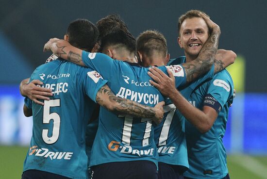 Russian Football Premier League. Zenit vs. Spartak