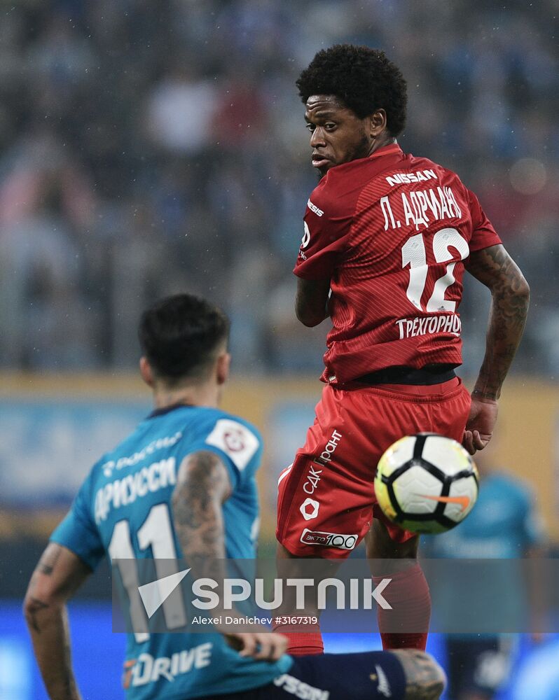 Russian Football Premier League. Zenit vs. Spartak