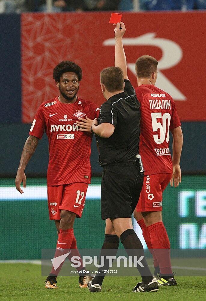 Russian Football Premier League. Zenit vs. Spartak
