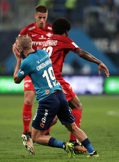Russian Football Premier League. Zenit vs. Spartak