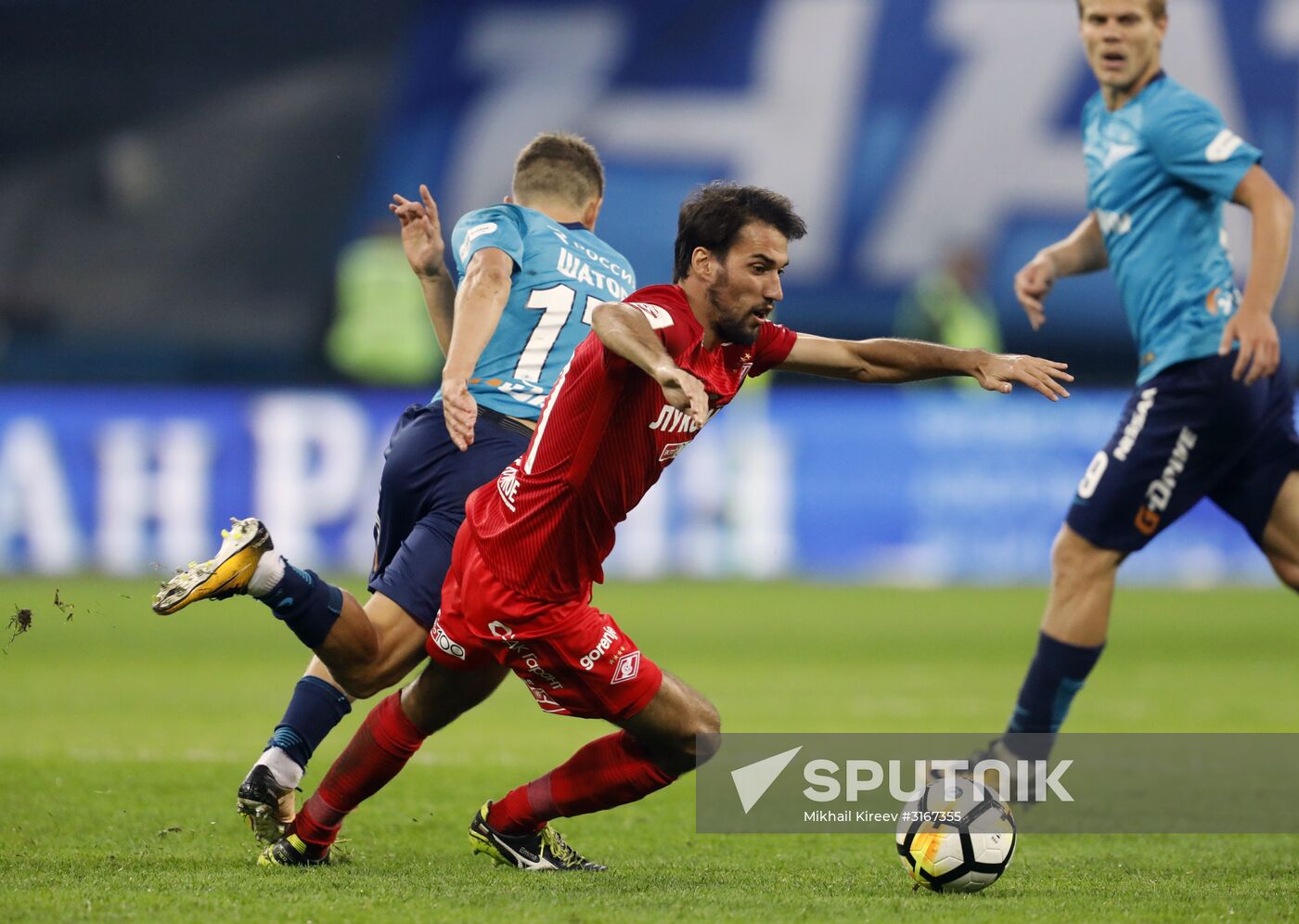 Russian Football Premier League. Zenit vs. Spartak