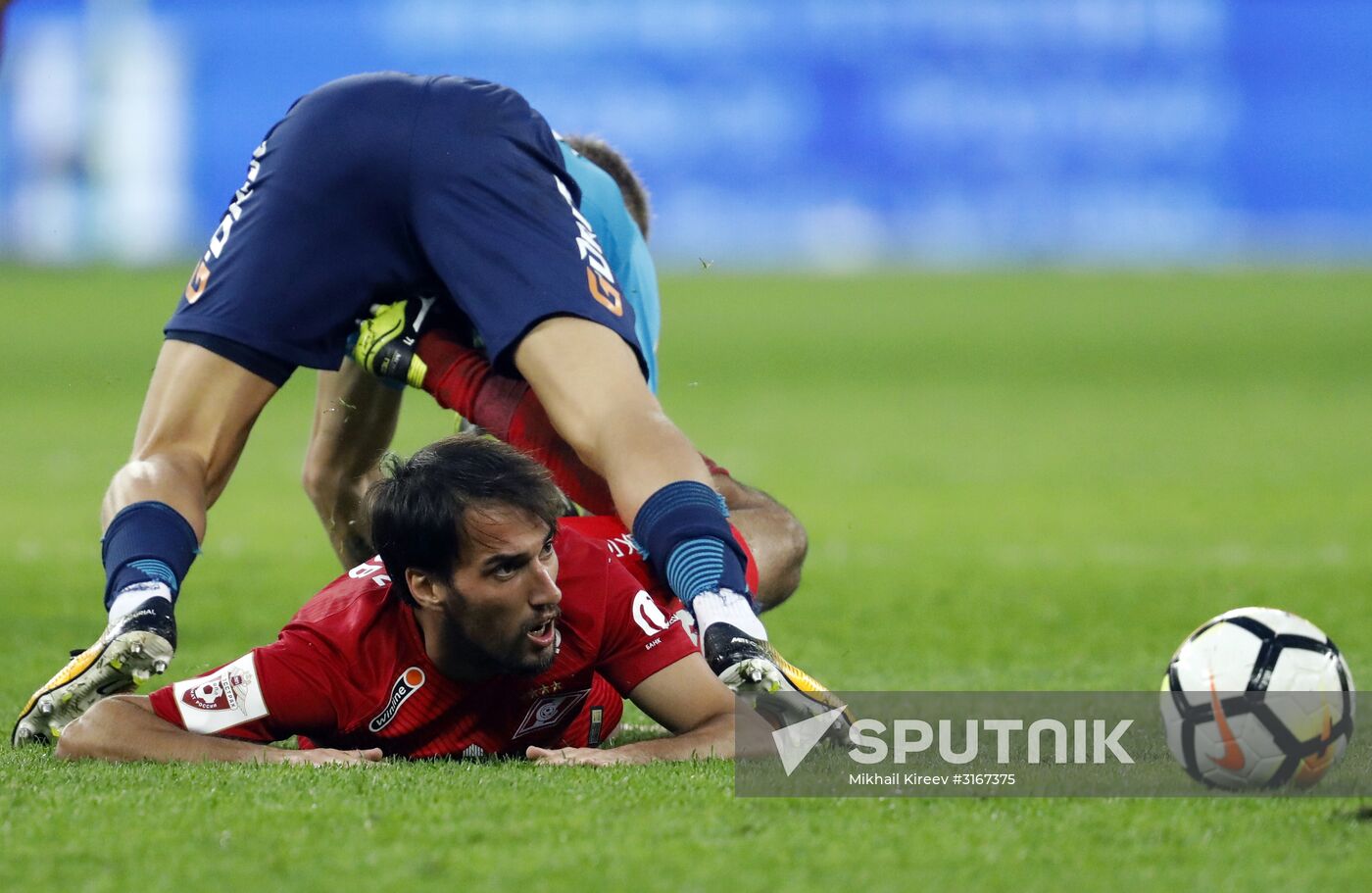 Russian Football Premier League. Zenit vs. Spartak