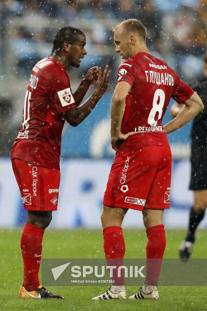 Russian Football Premier League. Zenit vs. Spartak