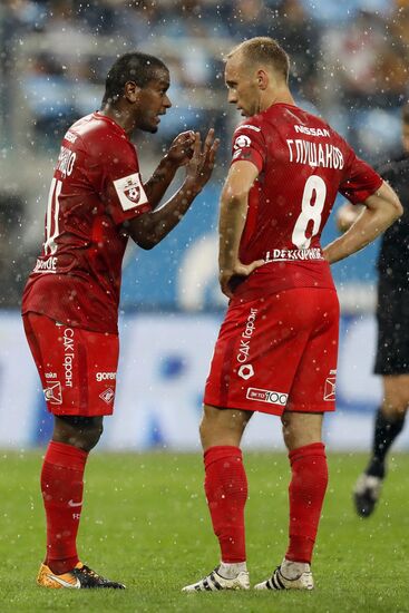 Russian Football Premier League. Zenit vs. Spartak