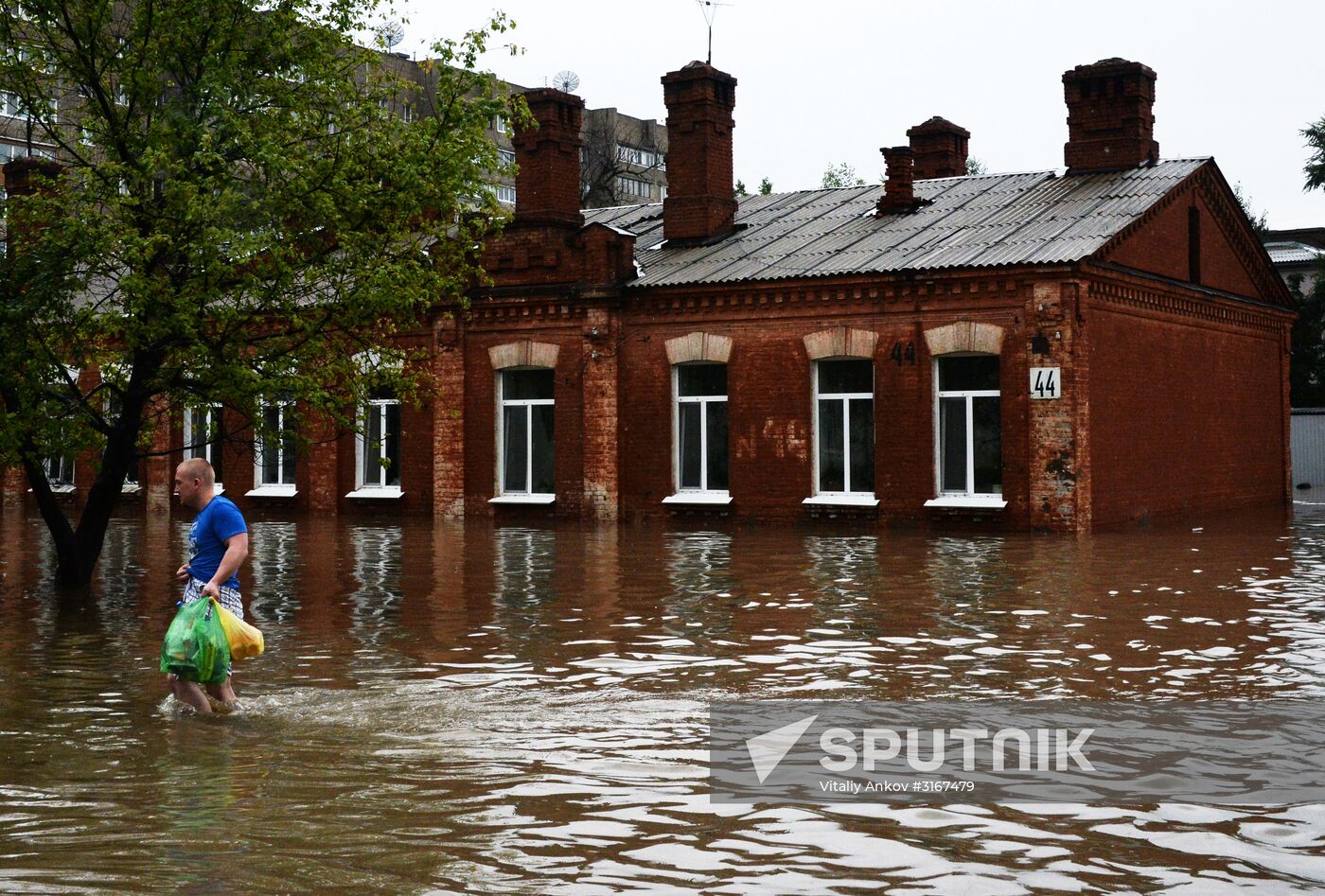 Aftermath of torrential rains in Primorye Territory