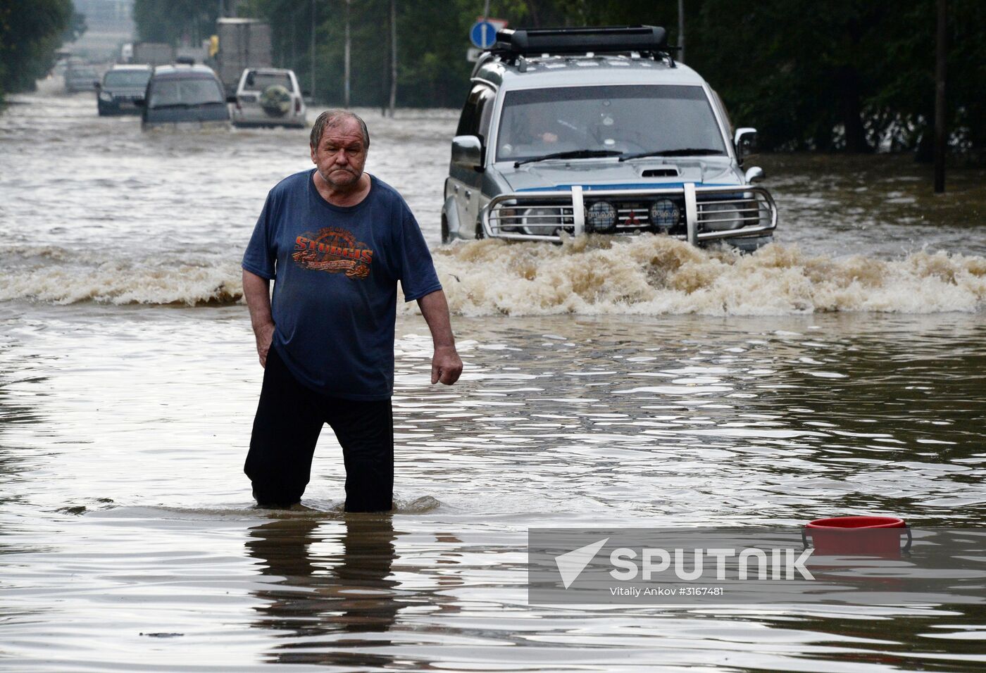 Aftermath of torrential rains in Primorye Territory